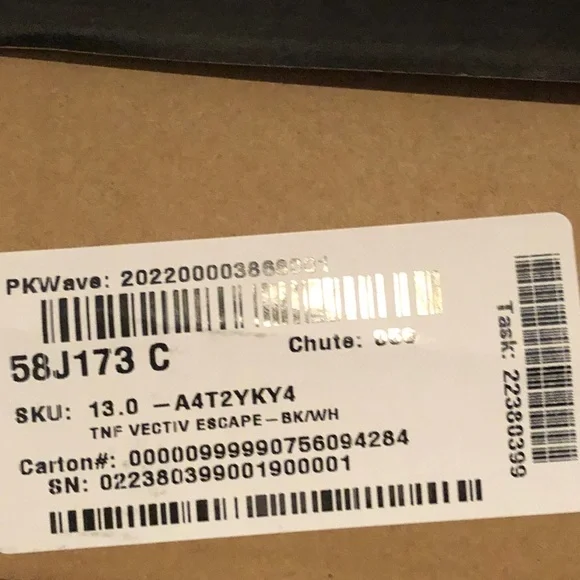 The North Face Vectiv Escape Hiking Trail Running Shoes Men's Size - Picture 8 of 8